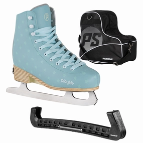 Blue Sky adj.   Ice Bag & Blade Cover bundle Skate Marks On Shoes