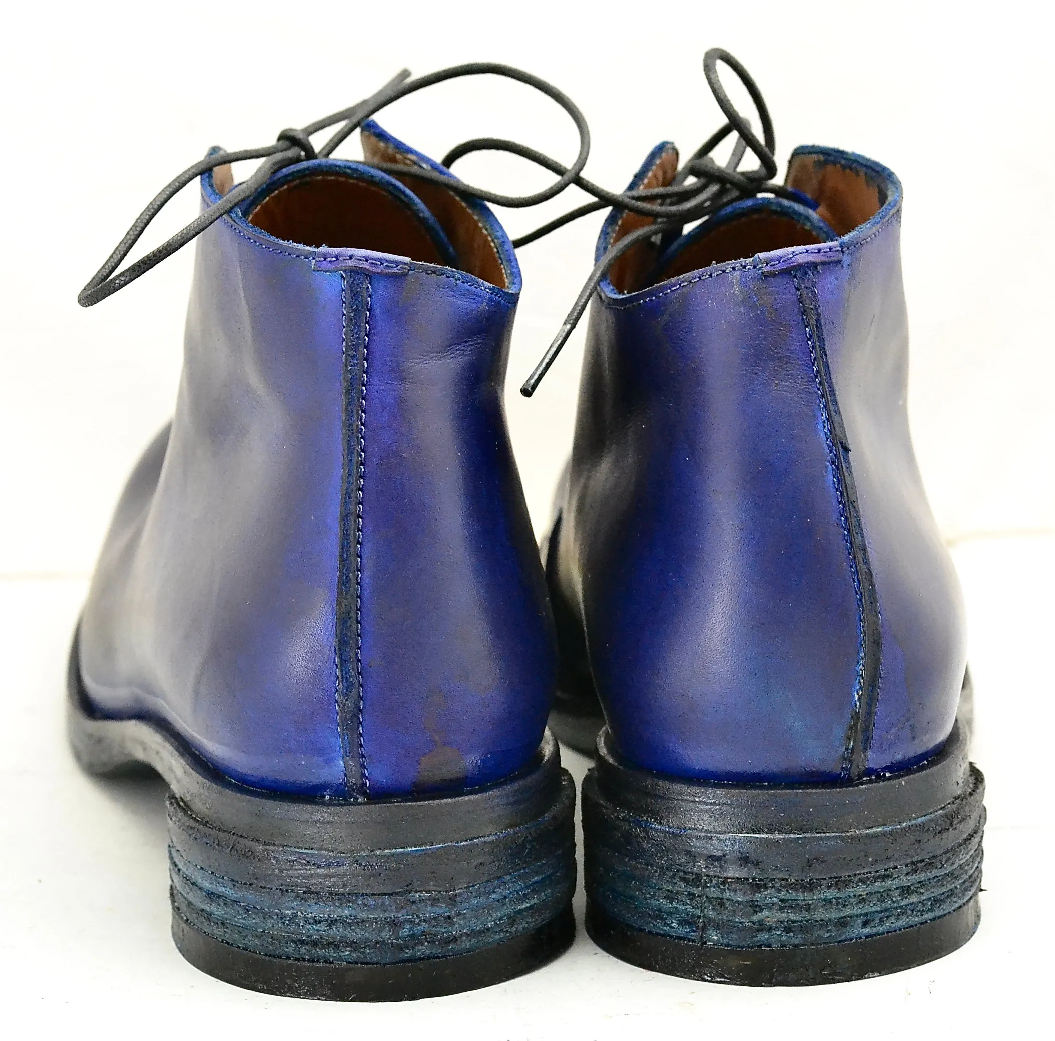 Athletic Boots boot blind lace | Midnight blue | calf