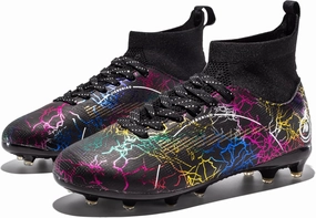 Predator Mania Fg Firm Ground Soccer Cleat Boy Soccer Cleats Big Kids Soccer Shoes Professional Soccer Cleats Shoes,Unisex Soccer Sneakers for Little Kids Athletic