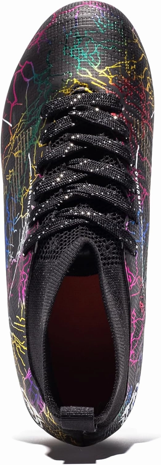 Wearing Soccer Cleats Boy Soccer Cleats Big Kids Soccer Shoes Professional Soccer Cleats Shoes,Unisex Soccer Sneakers for Little Kids Athletic