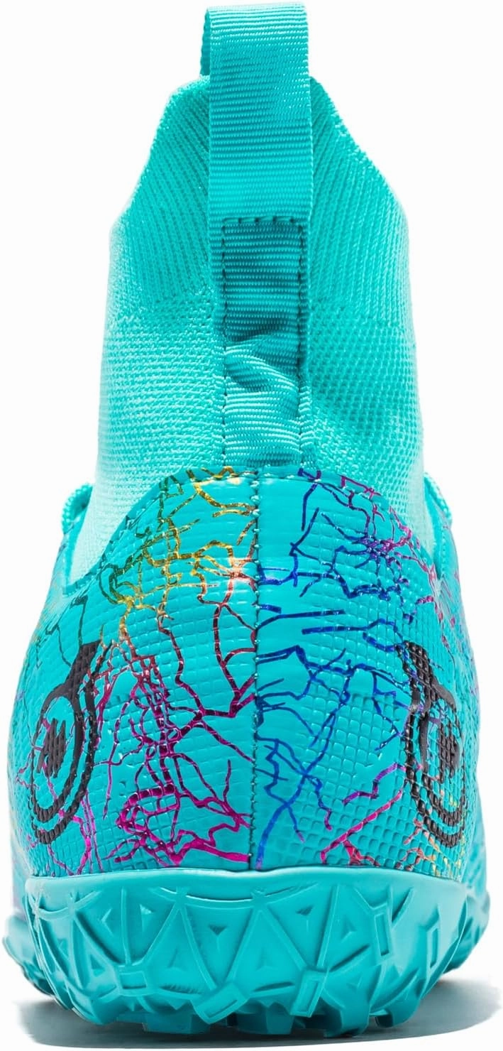 Boy Soccer Cleats Big Kids Soccer Shoes Professional Soccer Cleats Shoes,Unisex Soccer Sneakers for Little Kids Athletic Venom Cleats Soccer