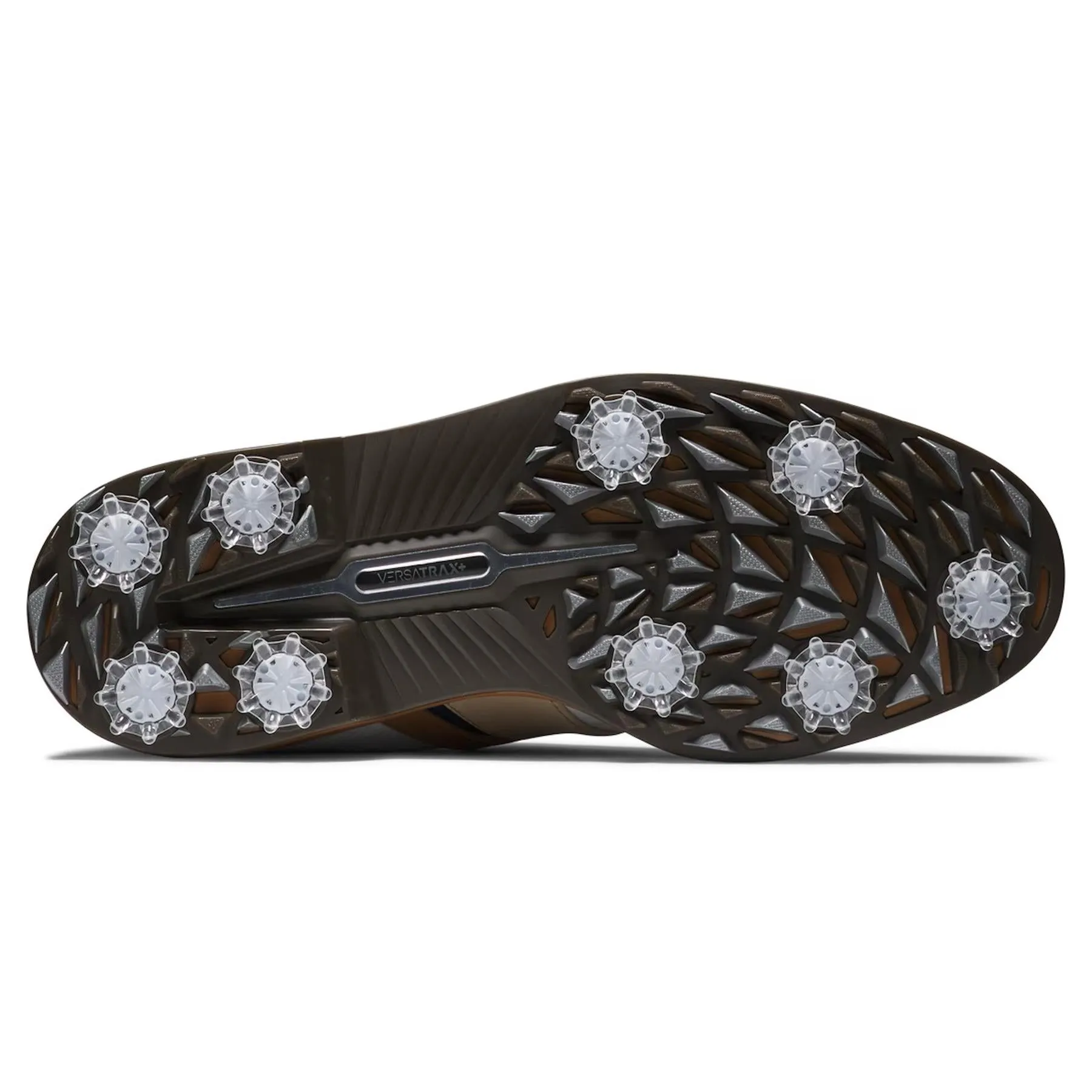 Golf Shoes With Arch Support Premiere Series Packard LX Golf Shoes White/Blue/Brown