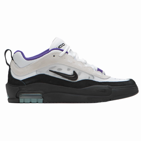 Nike Air Max Ishod White/Black/Court Purple Nike Running Shoes Pegasus