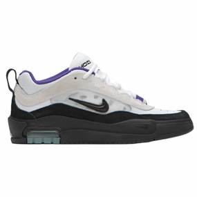 Nike Air Max Ishod White/Black/Court Purple First Nike Running Shoe