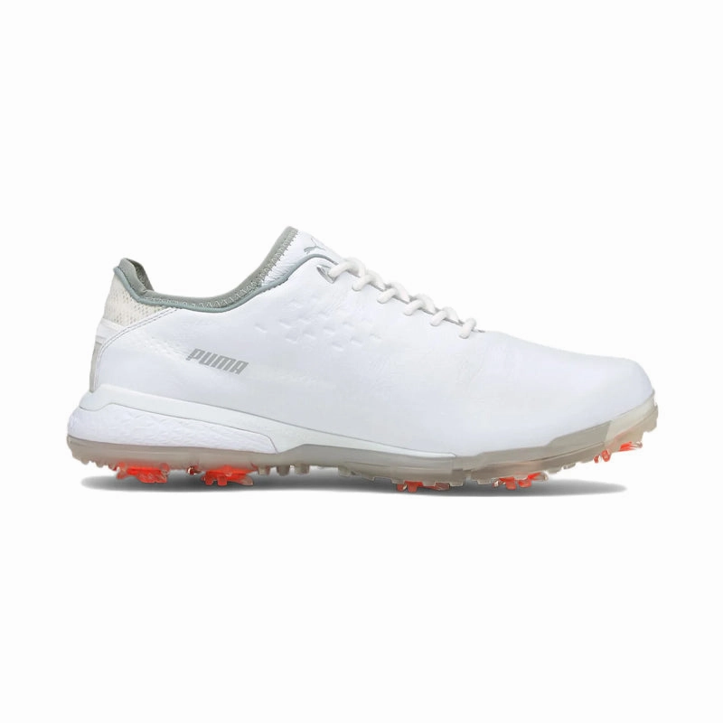 PUMA PROADAPT 2.0 Men's Spiked Shoes (White) Porsche Legacy Puma Shoes