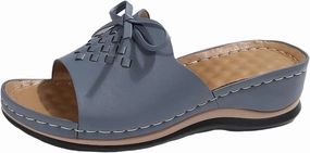 Bunion Hiding Flip Flops Orthopedic Sandals for Women Slip On Walking Slippers with Arch Support Cushion Platform Sandals Dressy Summer