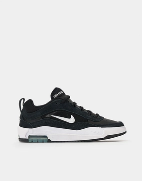 Nike Trainers Shoes Nike SB Air Max Ishod Skate Shoes - Black/White-Black-Black