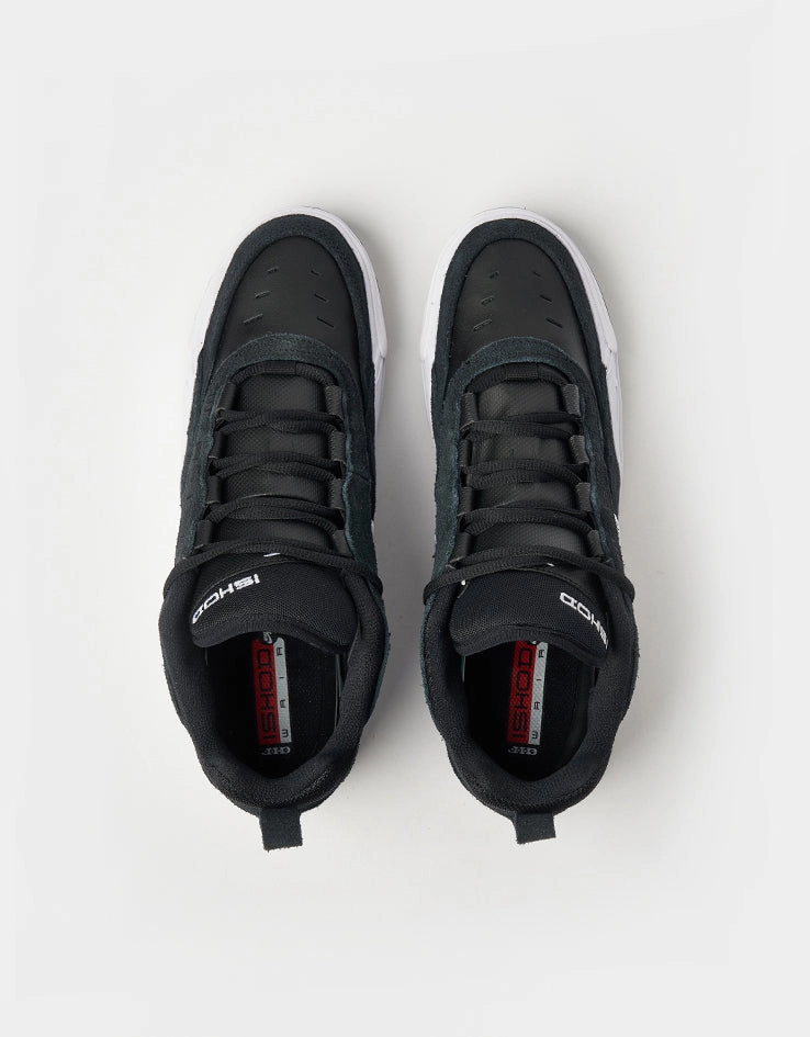 Golden Nike Shoes Nike SB Air Max Ishod Skate Shoes - Black/White-Black-Black