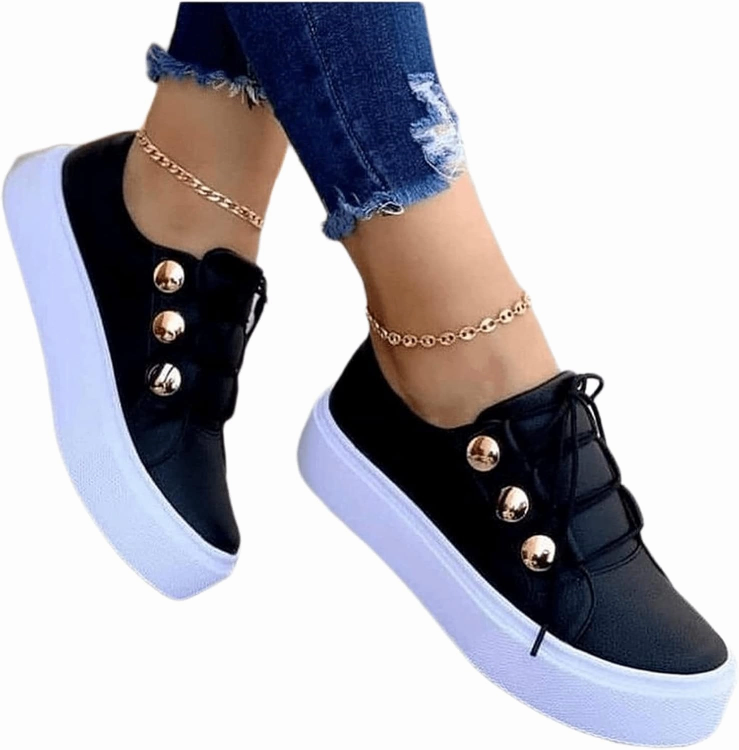 Slip On Extra Wide Shoes Ladmiple Shoes For Women Sneakers Trendy Canvas Shoes Low Cut Slip On Casual Dressy Summer Fashion Walking Flats Loafers