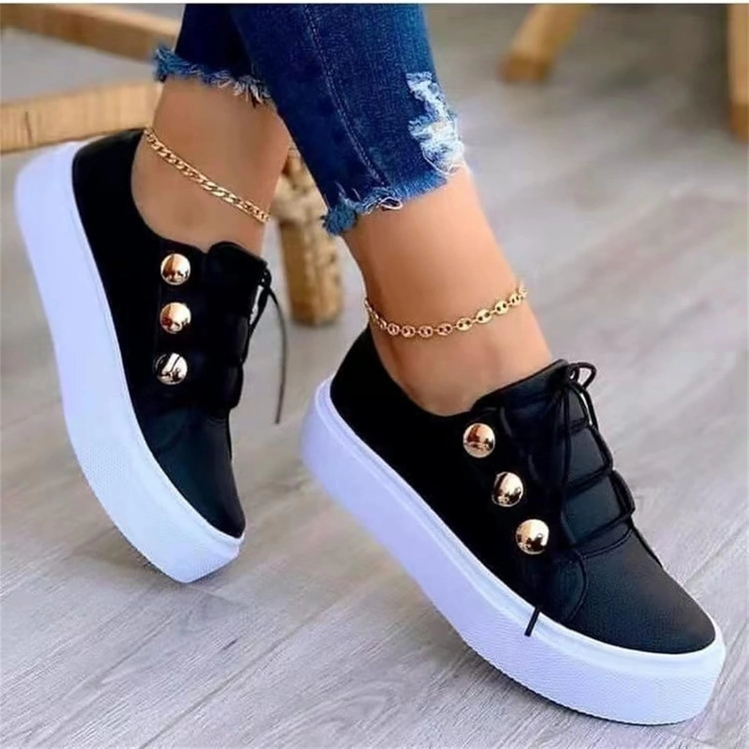 Ladmiple Shoes For Women Sneakers Trendy Canvas Shoes Low Cut Slip On Casual Dressy Summer Fashion Walking Flats Loafers Original Slip On Sneaker
