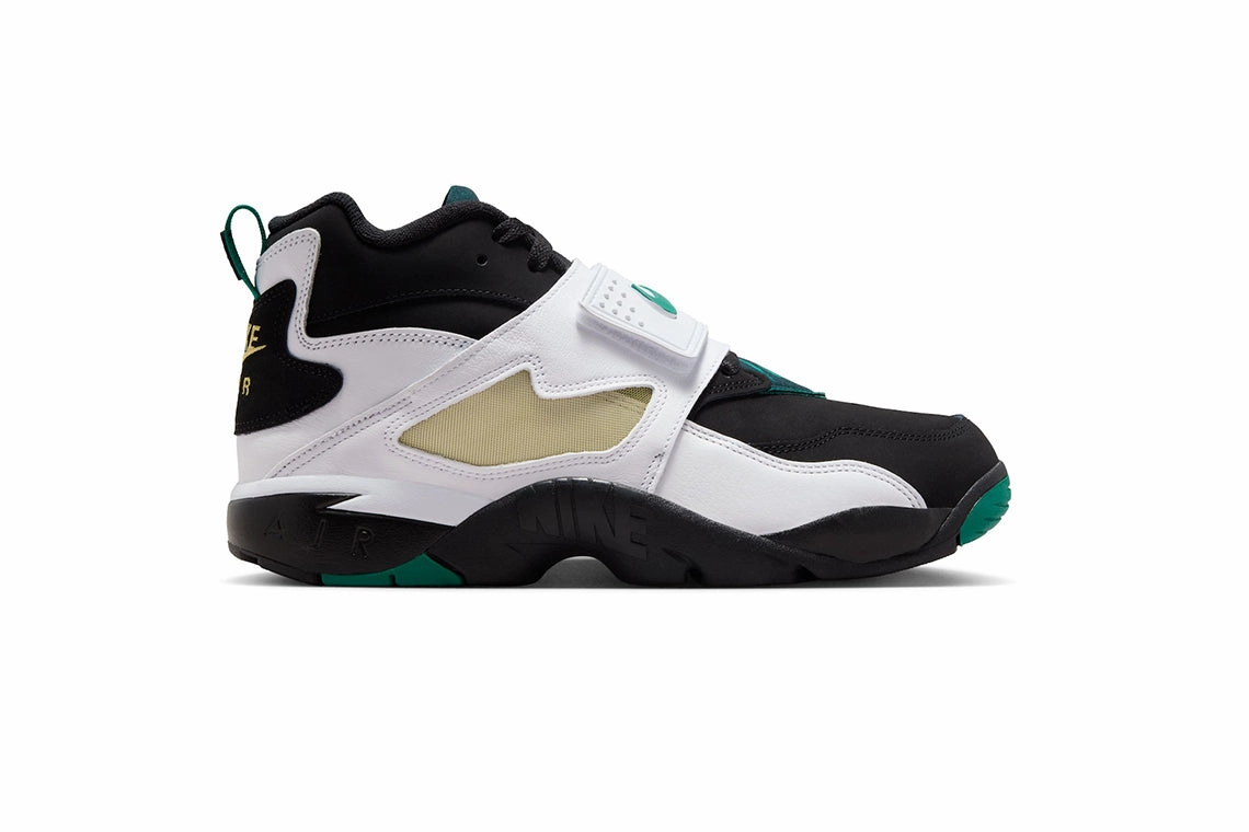 NIKE AIR Diamond Turf '93 QS: Black / Mystic Green-White (8/29) Most Expensive Shoes From Nike