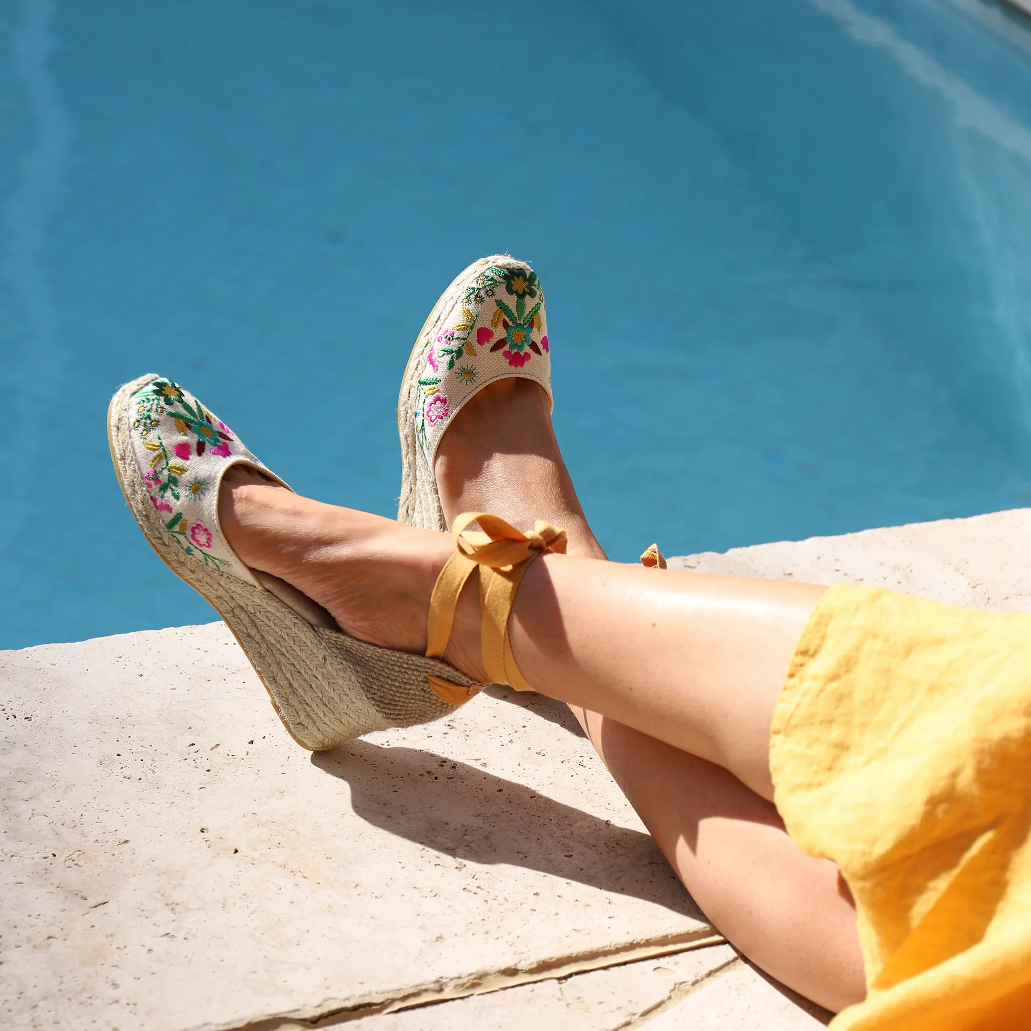 La Maison D'espadrille CASTELL Floral