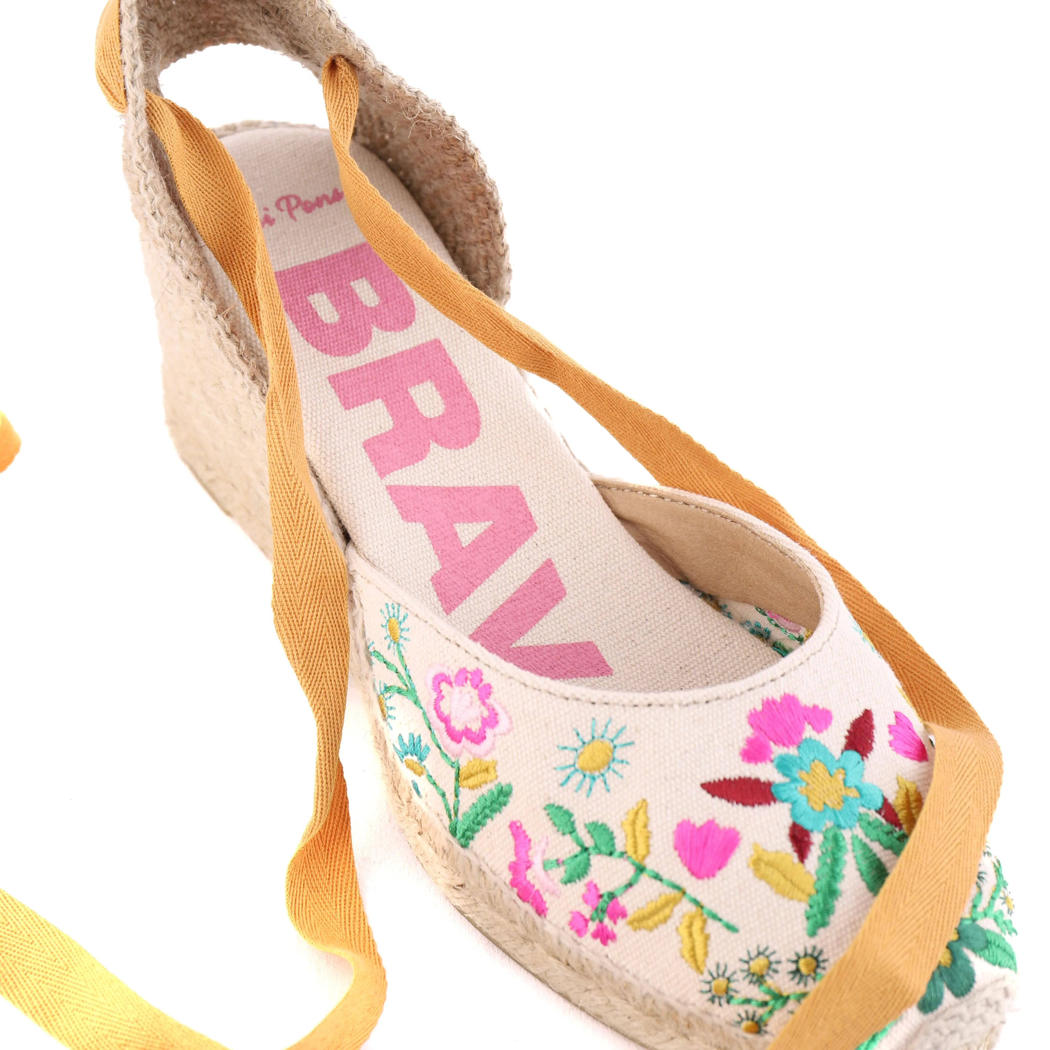 CASTELL Floral Espadrille Sandals Soda