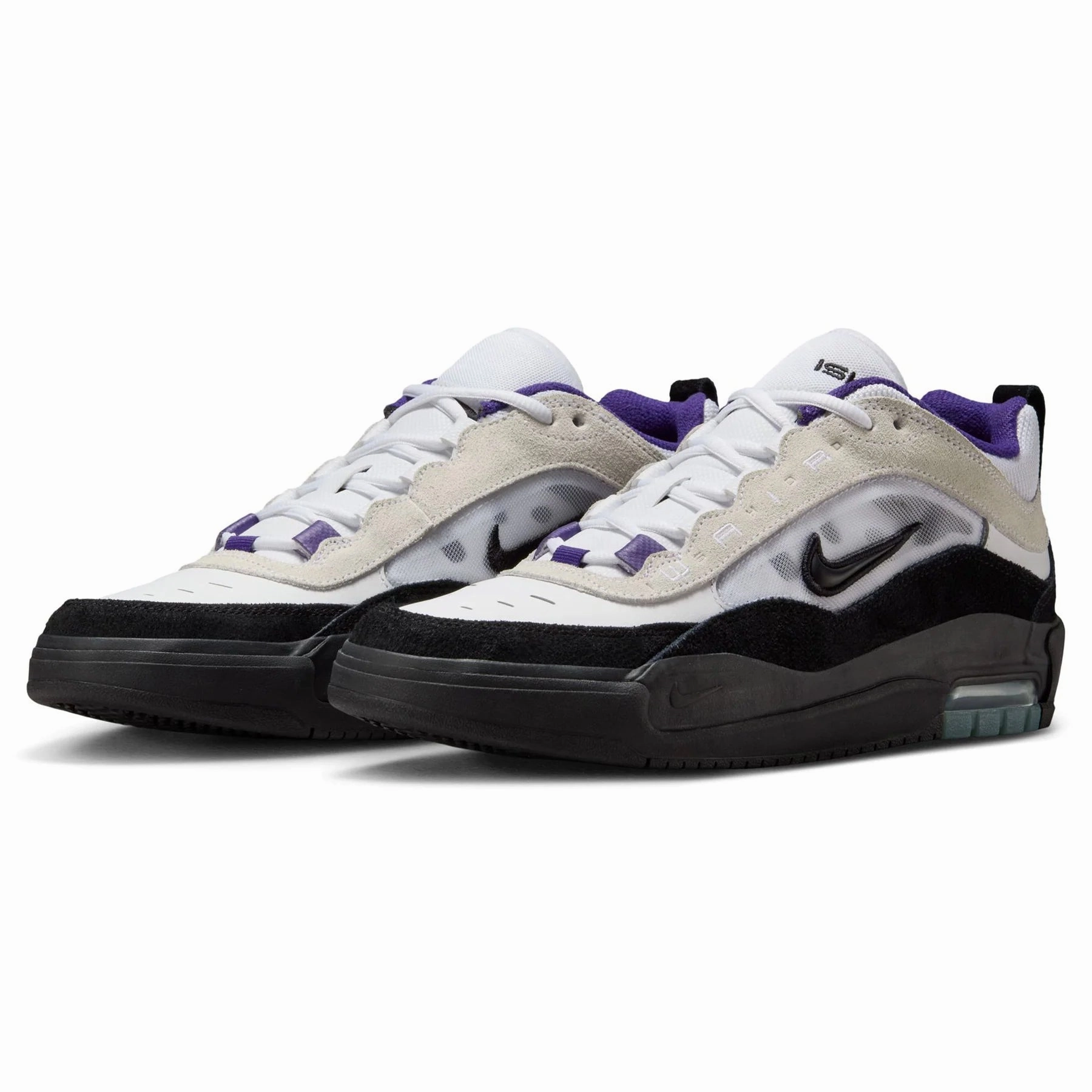 Nike Shoes Banned Nike SB Air Max Ishod White Court Purple Black
