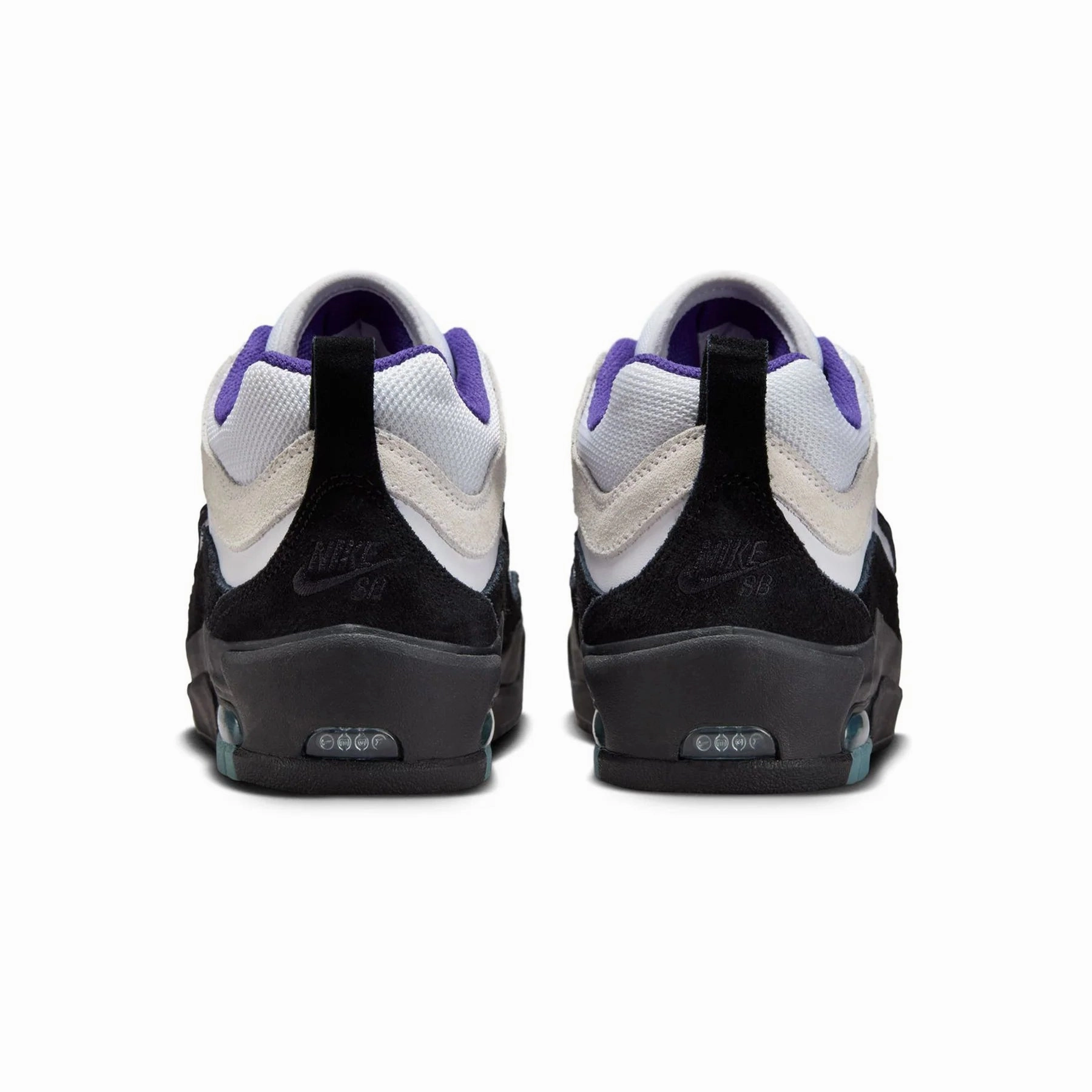 Nike SB Air Max Ishod White Court Purple Black Nike Doernbecher Shoes
