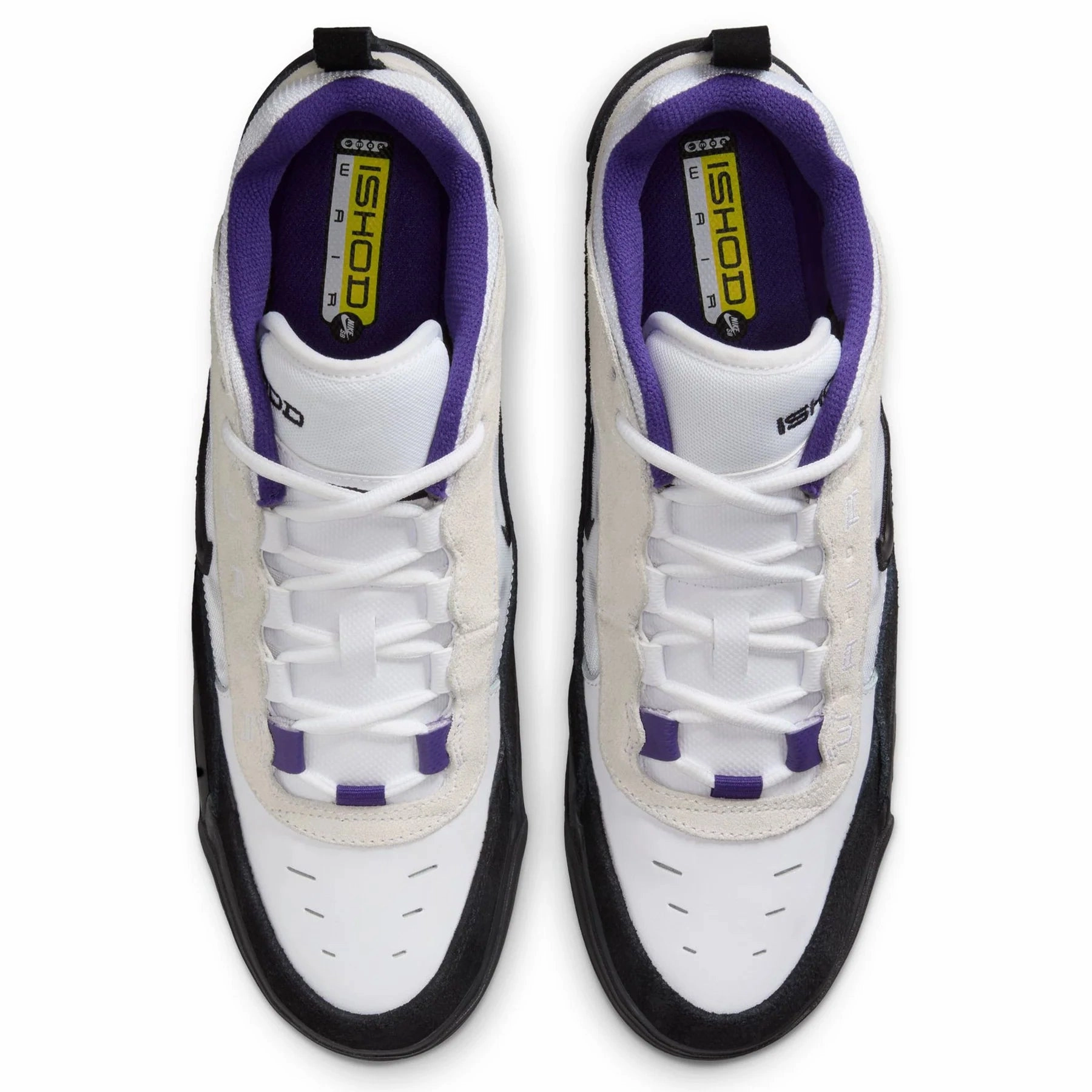 Nike SB Air Max Ishod White Court Purple Black Oldest Nike Shoes