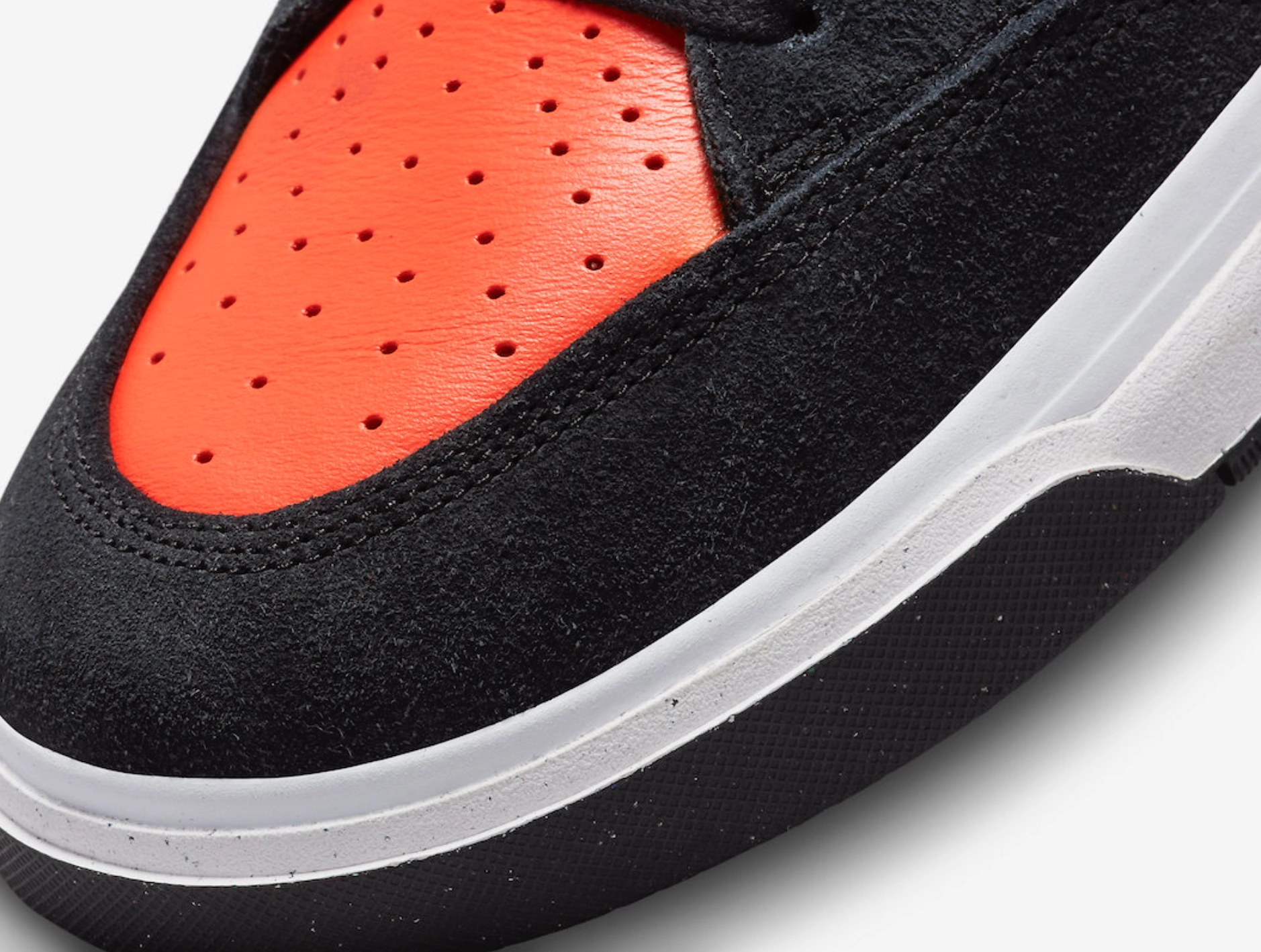 Nike Deck Shoes Nike SB React Leo Baker (Black/Electro Orange)