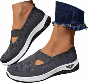 Ugg Slip On Shoe Orthopedic Shoes for Women Slip Ons 2025,Womens Wide Width Breathable Walking Comfortable Slip on Sneakers Non Slip Lightweight Sneaker