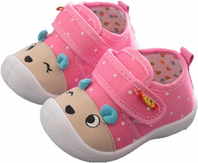 Best 2024 Soccer 18-24 Month Toddler Shoes - Boys & Girls Cartoon Squeaky Sole Anti-Slip Infant Kids Shoes