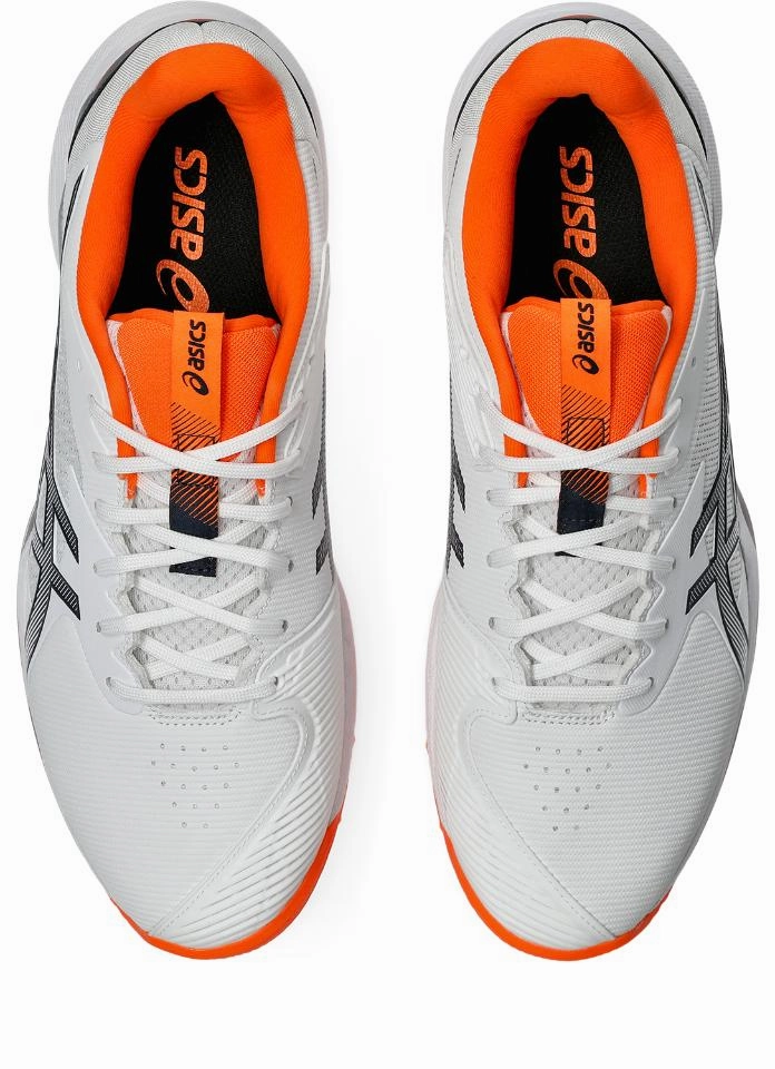 Best Rated Asics Walking Shoes Asics Mens Field Speed FF 2 Hockey Shoe - White/Midnight