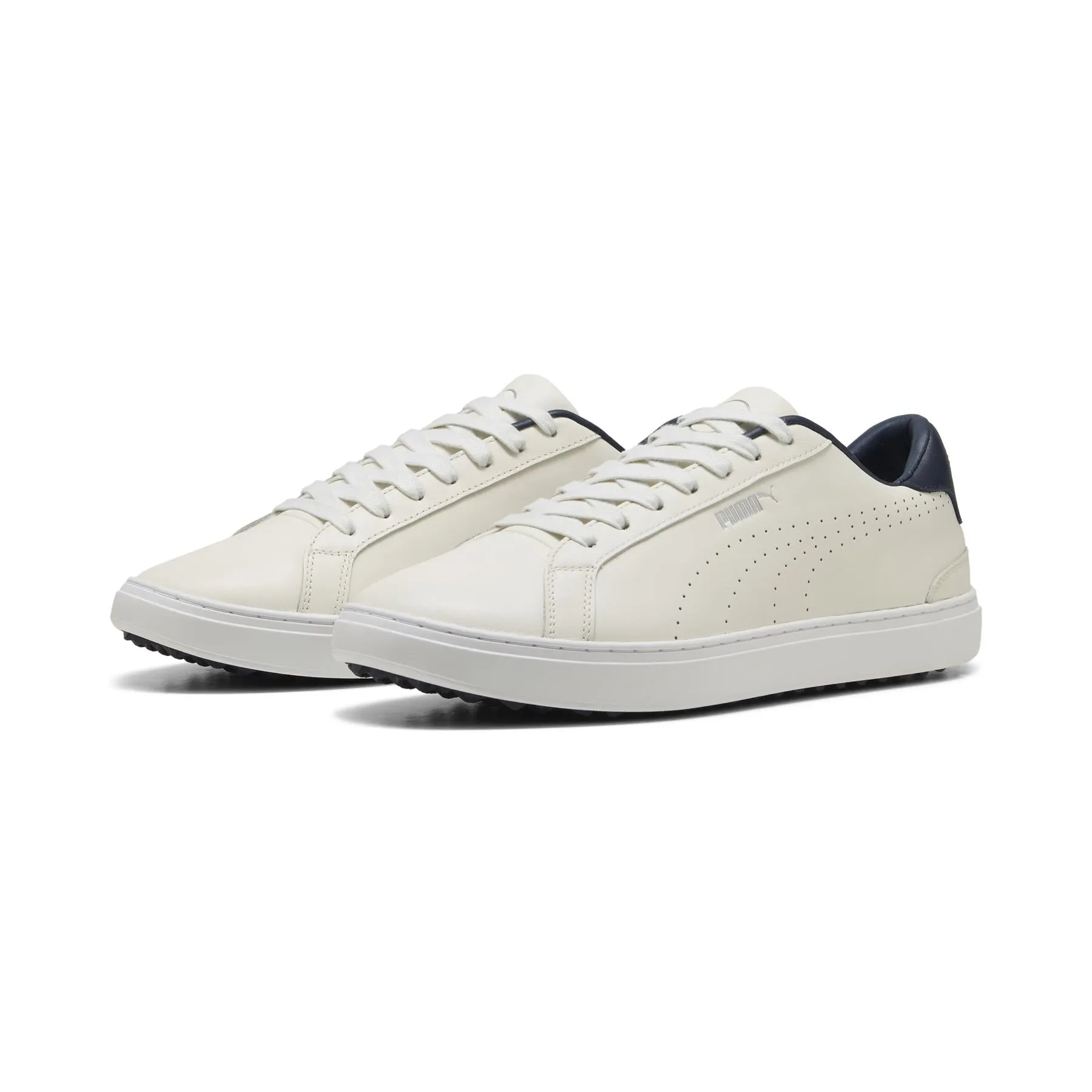 Slip In Golf Shoes Clyde Golf Shoes Warm White/Deep Navy