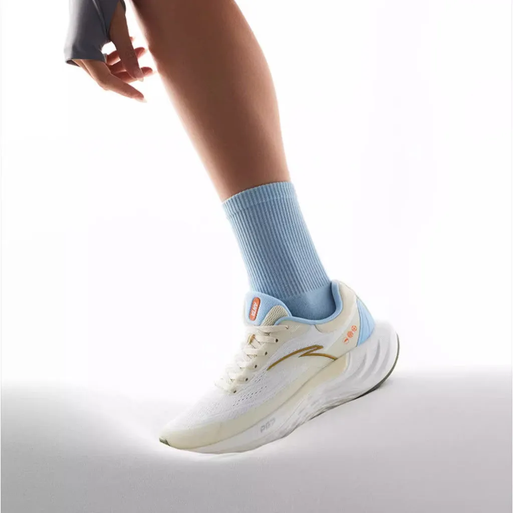 ANTA Women PG7 Running Shoes 1224E5546-3 -Light Off White /Ivory White/Blue (Kasut Larian/Kasut Joging Perempuan) Cole Haan Snow Boots