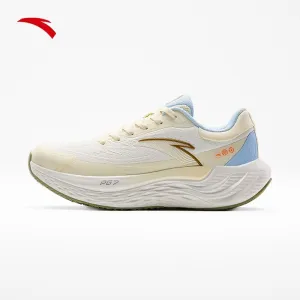 Snow Boot Protector ANTA Women PG7 Running Shoes 1224E5546-3 -Light Off White /Ivory White/Blue (Kasut Larian/Kasut Joging Perempuan)