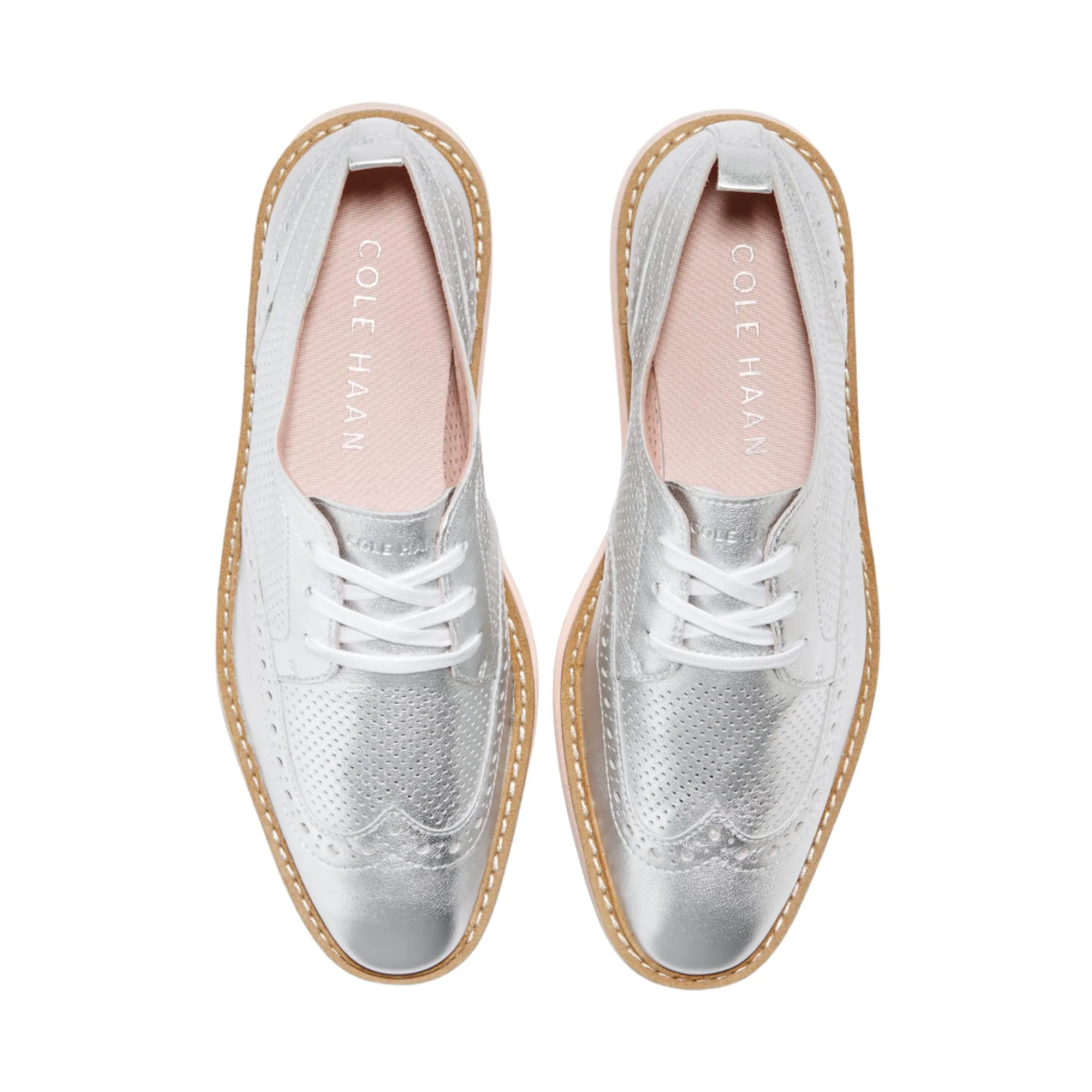 Cole Haan Women's riginalGrand Platform Wingtip Oxford Drip Drop Rain Boots