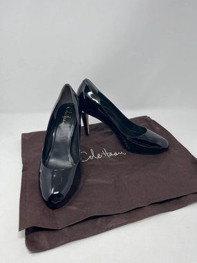 Cole Haan Size 9.5 Black Patent Leather Pumps Nike Shoes For Cheap