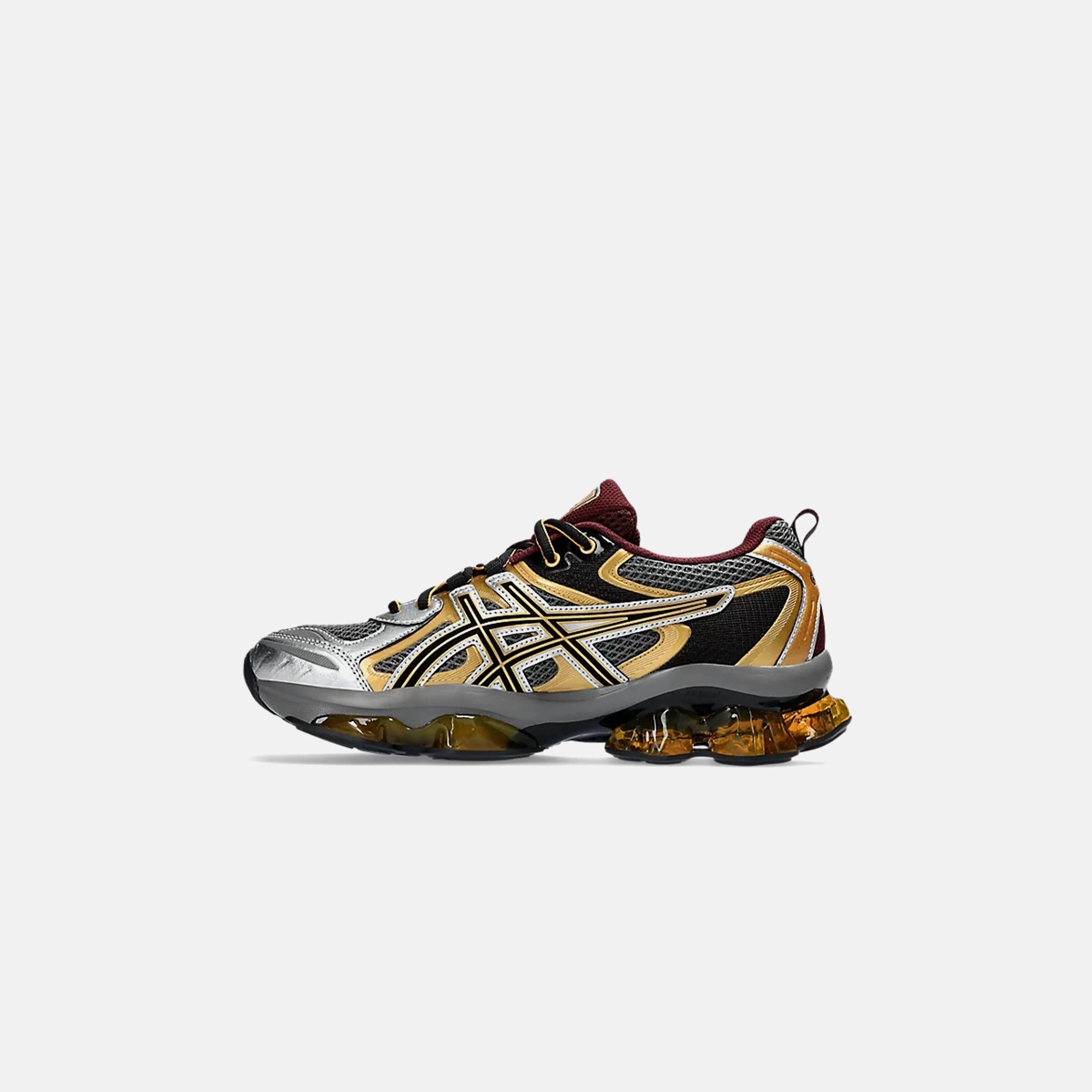 ASICS Gel-Quantum Kinetic - Carbon / Pure Gold Asics Touch Rugby Shoes