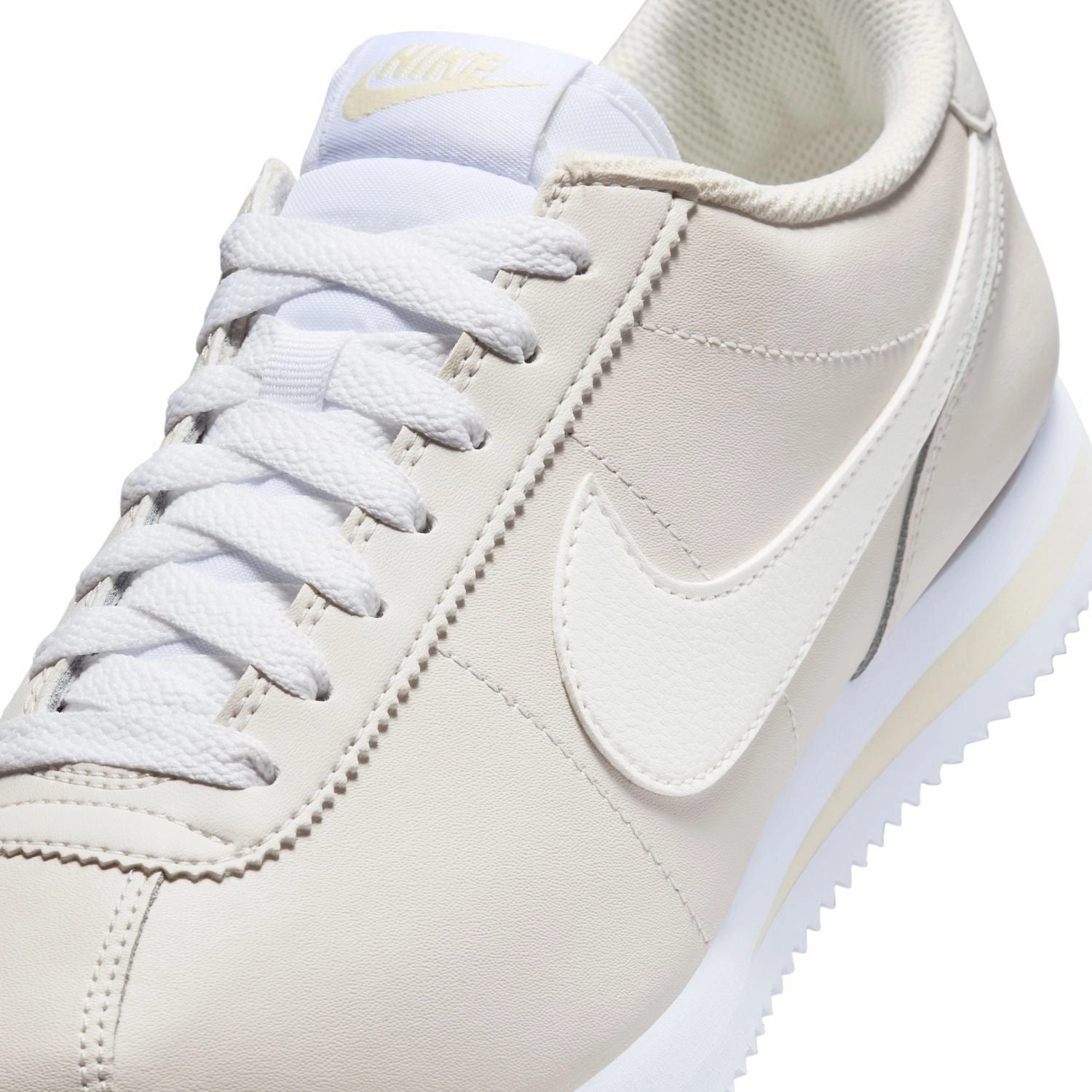 Wmns Cortez 'Phantom Coconut Milk' Wide Tennis Shoes Nike