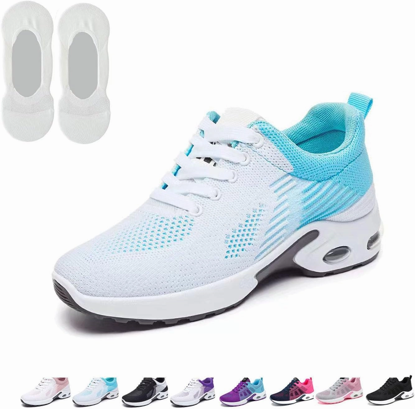 Women Orthopedic Sneakers Walking Shoes Tennis Shoes for Women Non Slip Sneakers Running Shoes for Gym Workout Sports Lefusi Badminton Shoes