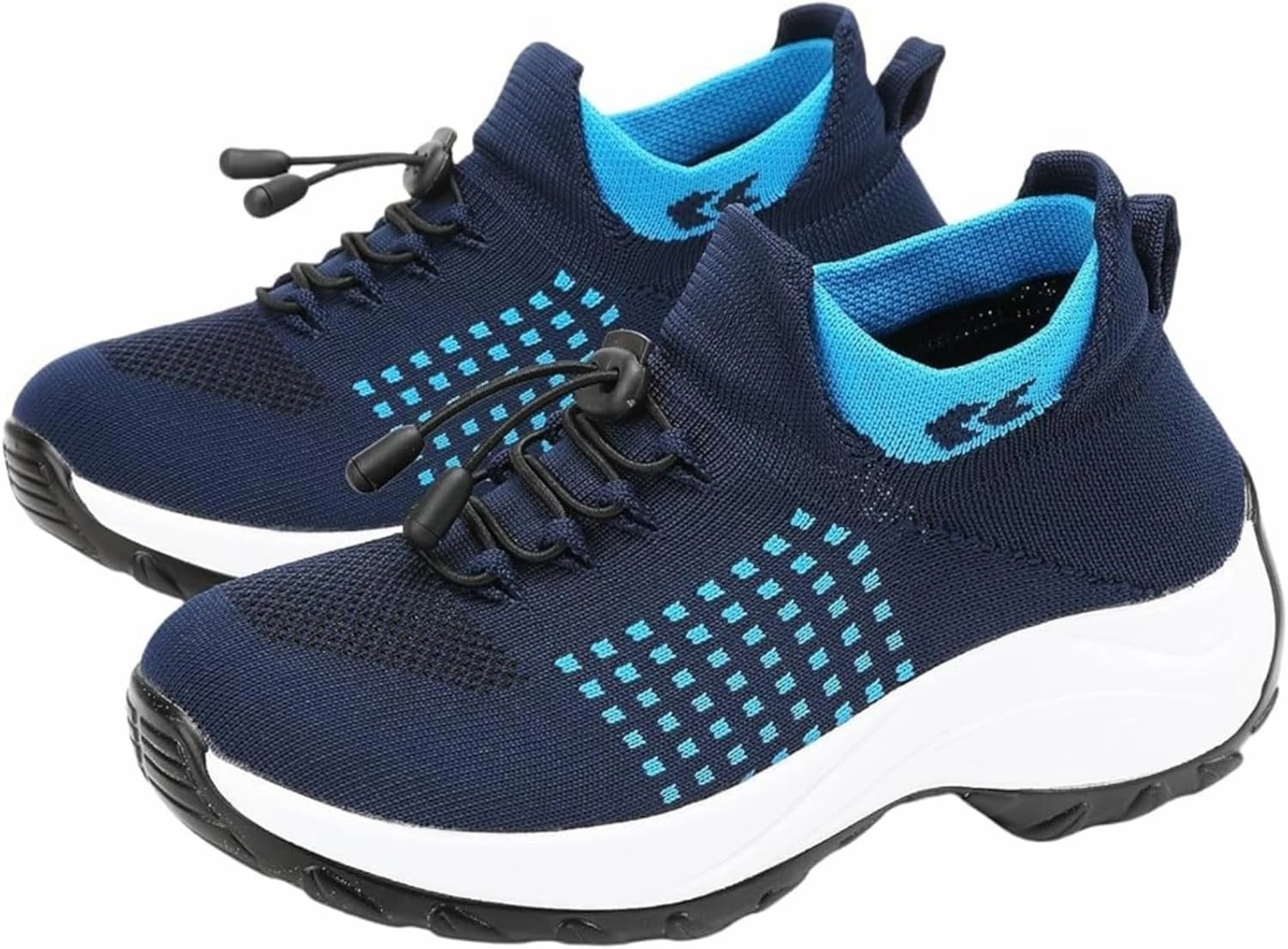 Tennis Shoes 1980 Comfort Wear Orthowear Shoes for Women,Orthopedic Walking Sock Sneakers Breathable Comfortable Plantar Fasciitis Mesh Non Slip-On Air Cushion Running Sneakers Comfort Athletic Shoe