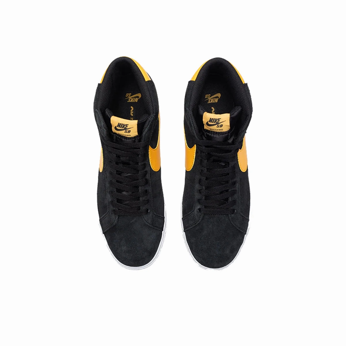 Nike Shoes At Macys Nike SB Zoom Blazer Mid Black University Gold Shoes
