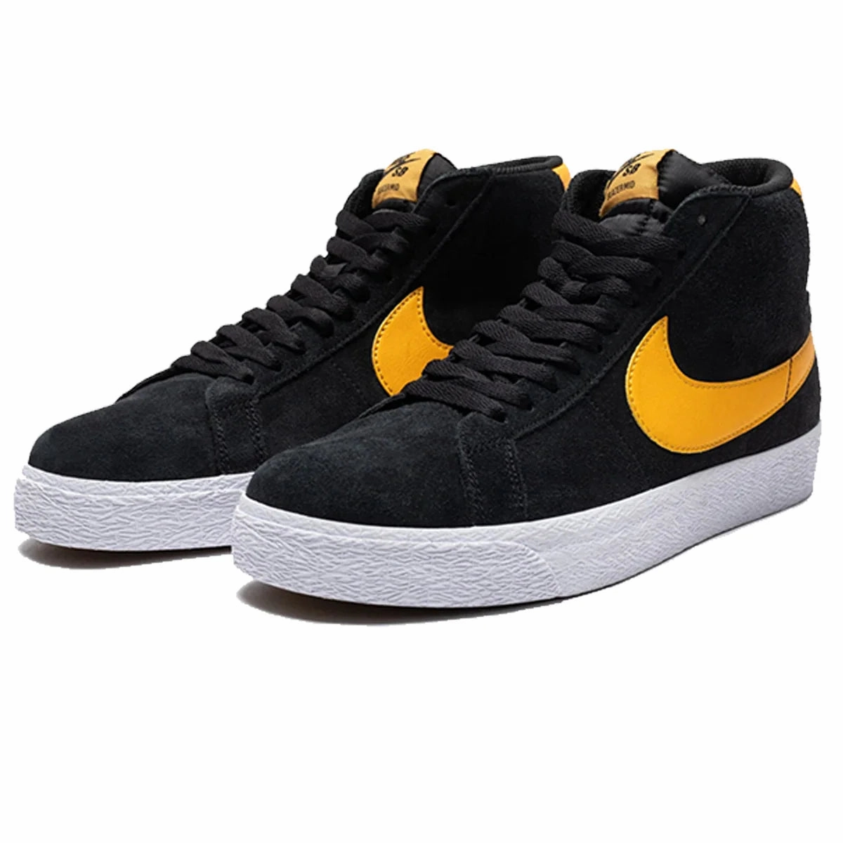 Nike SB Zoom Blazer Mid Black University Gold Shoes Nike Ja Shoe