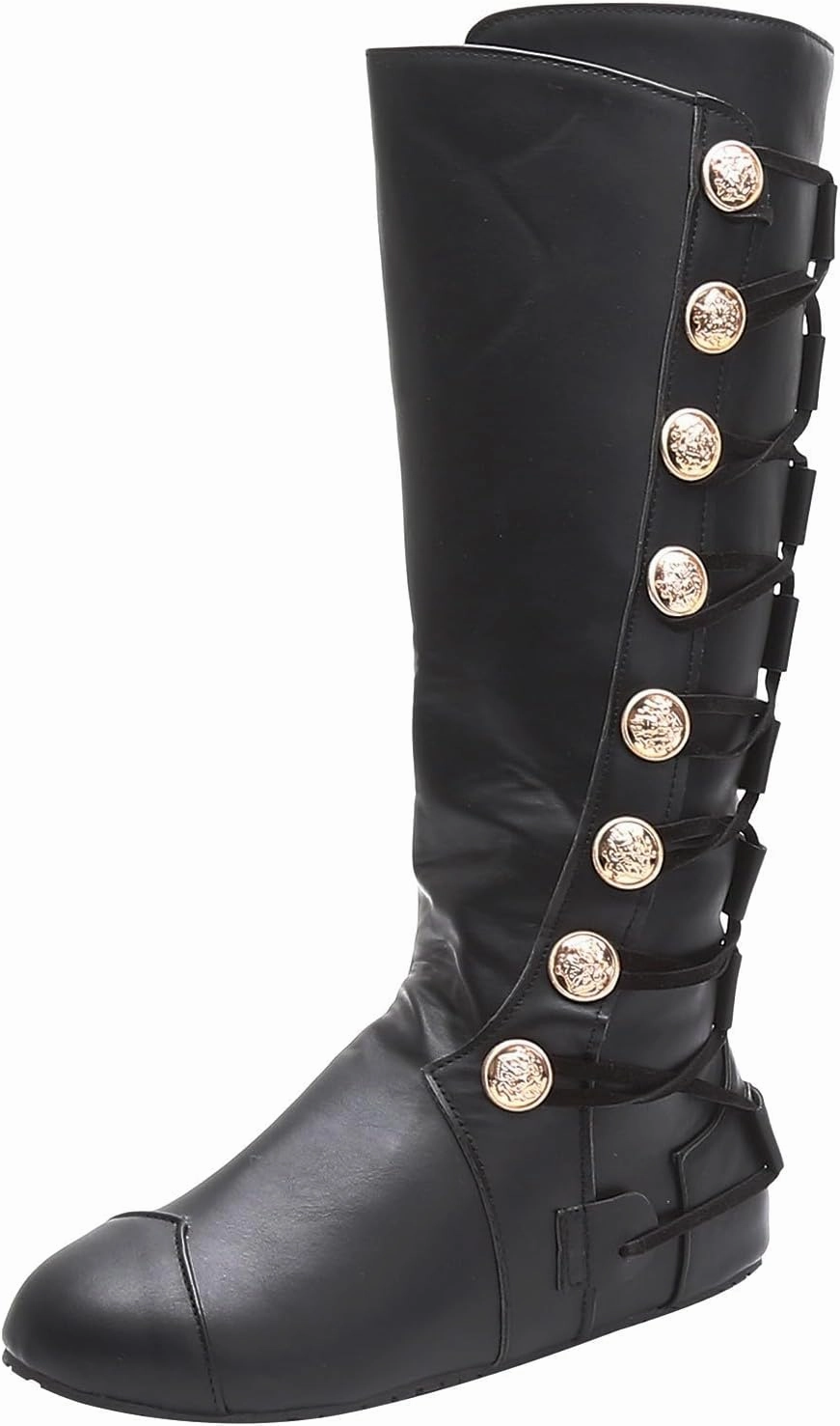 Knee High Boots Combat Boots Womens Fashion Retro Women's Shoes Breathable Chunky High Heels Comfy Side Zipper Boots Knee High Boots Costume