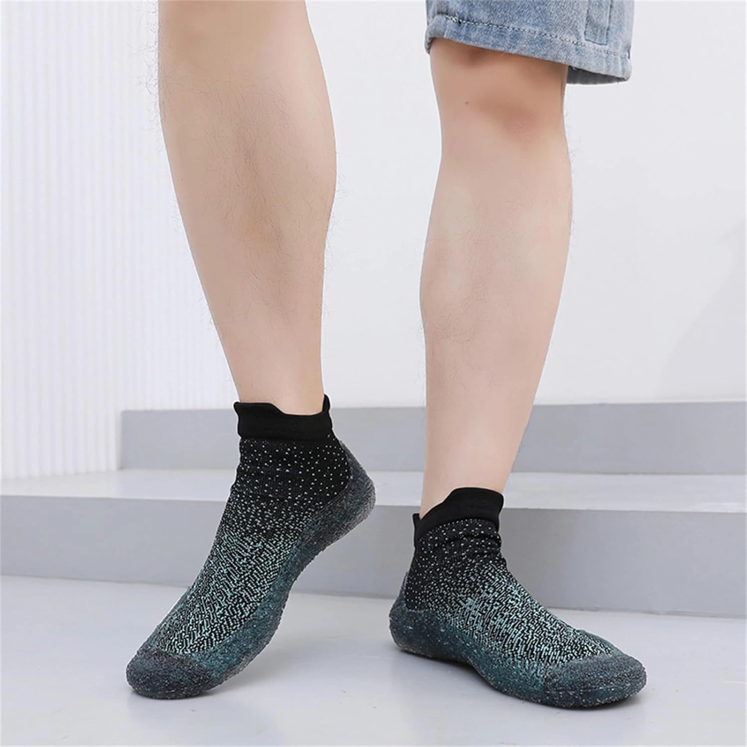 Lqdcell Shatter Mid Training Shoes JiuQing Womens Barefoot Sock Shoes Beach Water Shoes Breathable Non-Slip Portable Indoor Fitness Yoga Socks