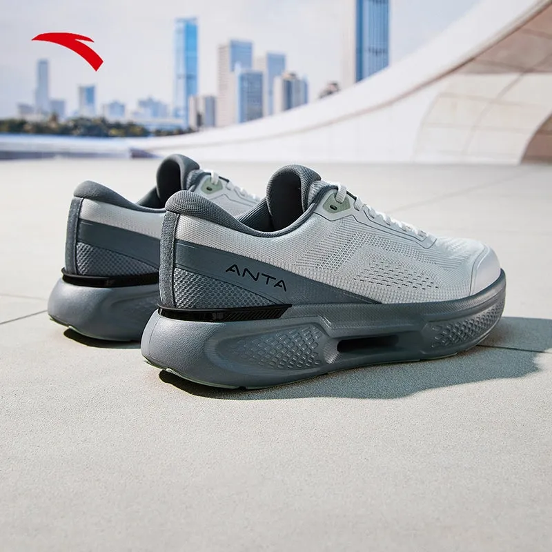 ANTA Men EBUFFER Cross-Training Shoes 1125B7718-1 -Grey/Grey (Kasut Sukan Lelaki/Kasut Joging Lelaki) Train With Purpose Trigger Shoe