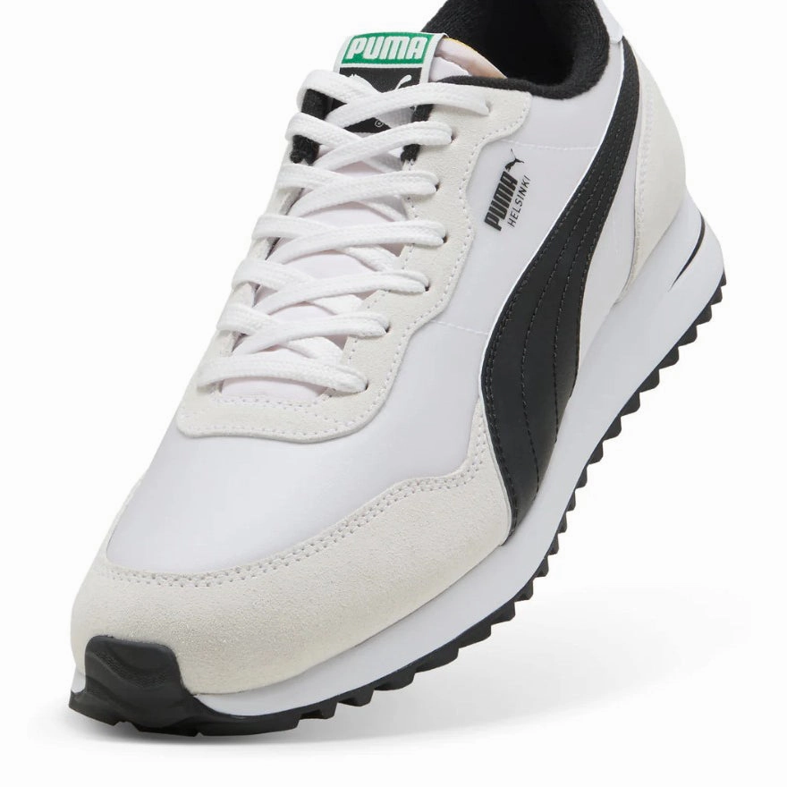 Puma Helsinki G Spikeless Golf Shoes - Puma White/Puma Black Puma Shoes 1980s