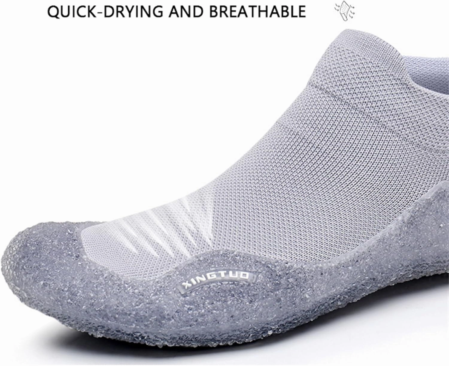 JiuQing Womens Barefoot Sock Shoes Indoor Fitness Yoga Shoes Breathable Non-Slip Portable for Gym Water Sports Beach Best Fitness Training Shoes