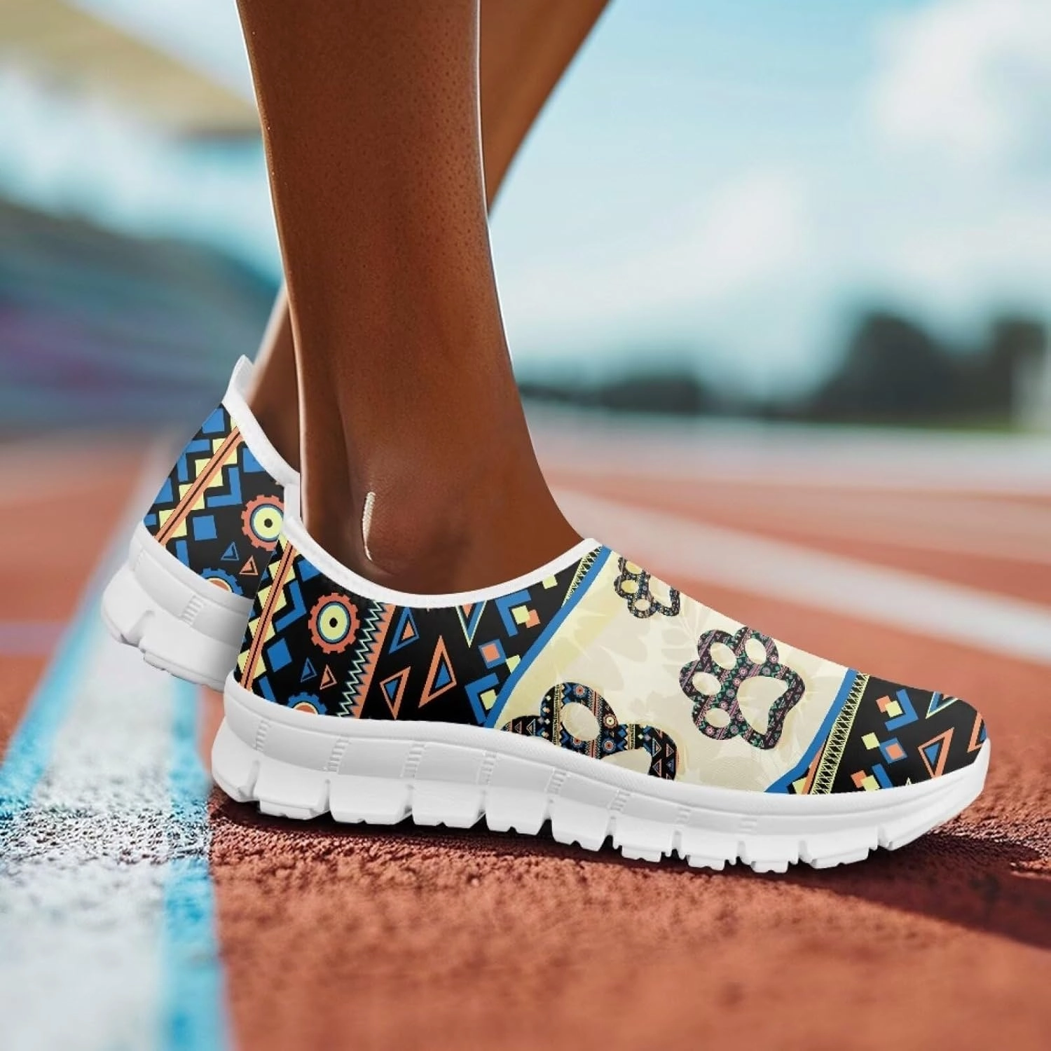 Rock Climbing Shoes Sizing Womens Outdoor Cycling Canvas Shoes Low Top Fashion Sneakers Slip on Walking ShoeWhite Sole