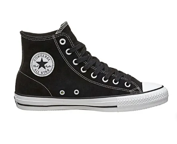 Converse CTAS Pro Hi Black/White Shoes Lakai Cambridge Skate