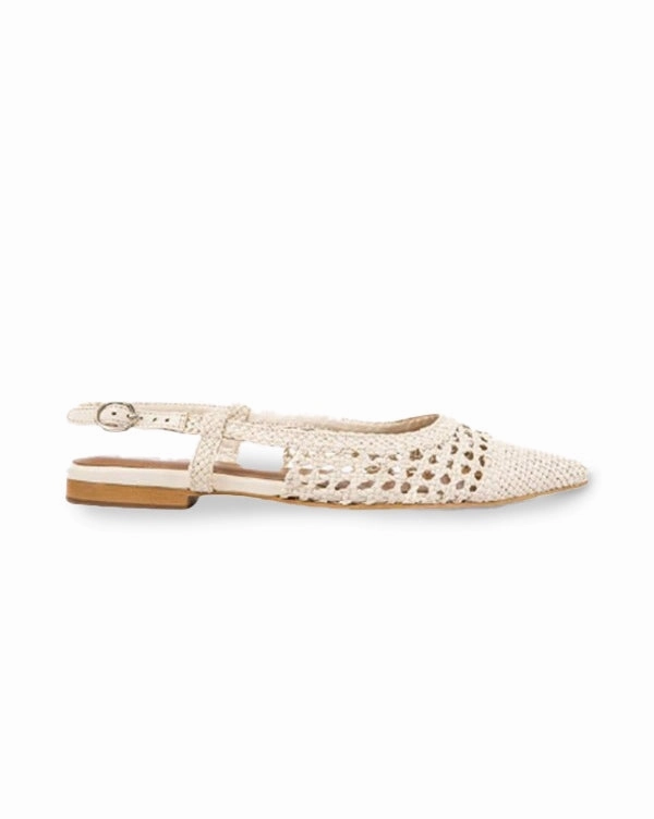 Diamond Sparkle Mule Shoes Cookies & Cream : Slingback Mules