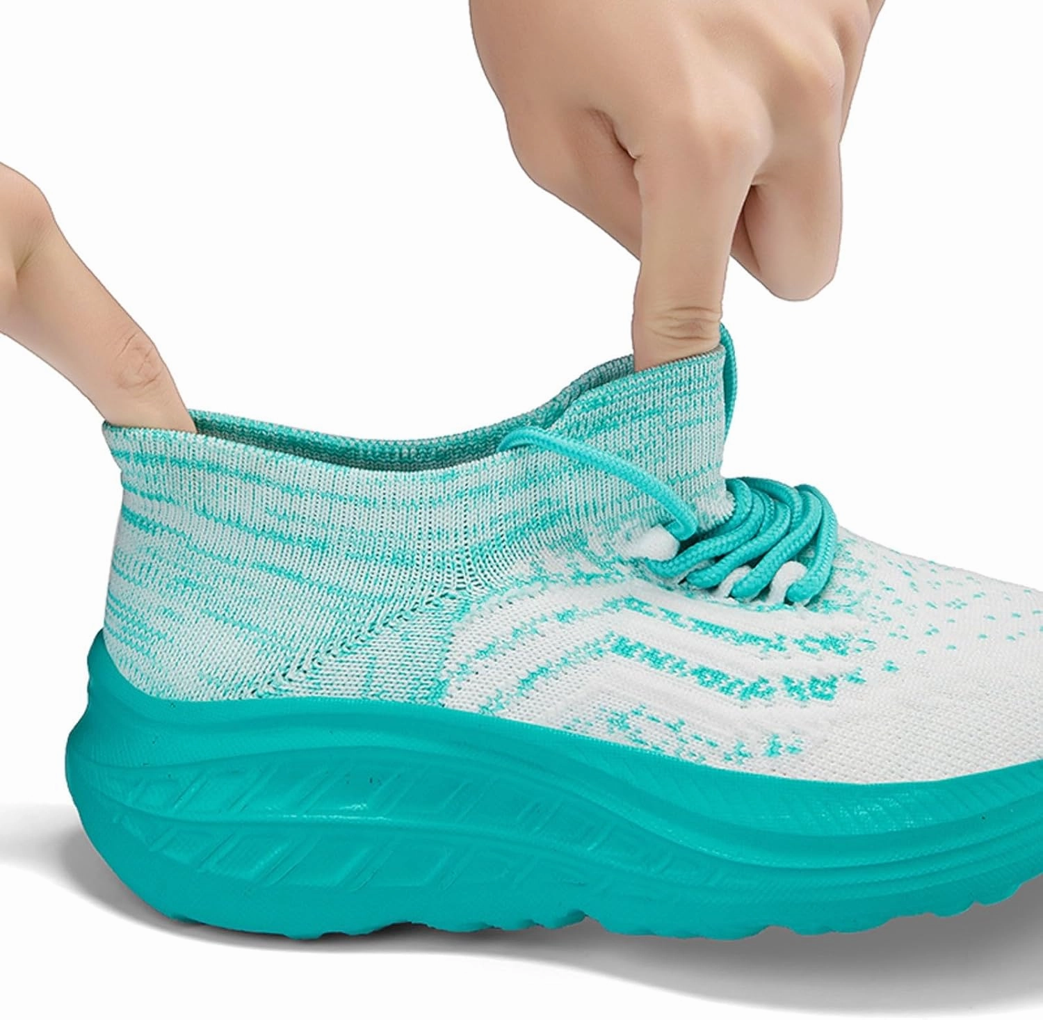 Couples Spring Summer Fashion Mesh Lace Up Platform Sneakers Comfortable Breathable Running Shoes Girls Sneaker Size 1 Tennis Shoes At Work