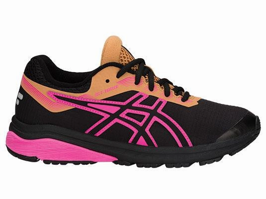 Asics Kids GT 1000 7 GS- Black/Pink Stores That Sell Asics Shoes