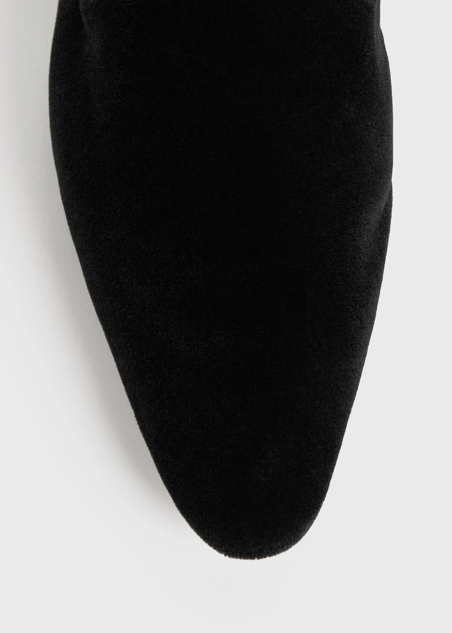 Fun Animal Slippers Velvet venetian slippers black