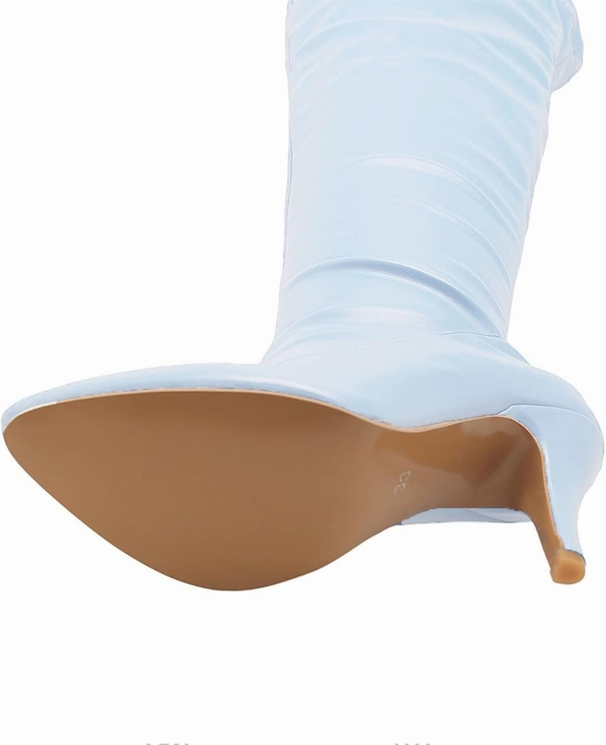 Block-heel Knee-high Boots ZDLJYL Women's Thigh High Boots Over The Knee Boot Shoes Autumn Winter Stretch Pointed Toe Stiletto High-Heeled Sexy Ladies Boots