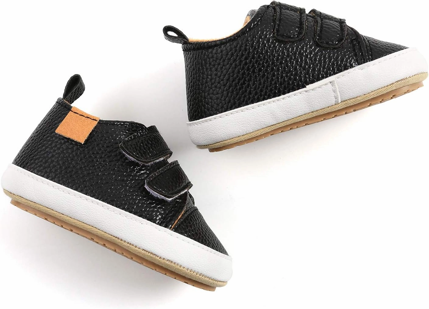 Crib Shoes Boy, Infant Baby Girls Boys Walkers Shoes Sneaker Leather Soft Anti-Slip Rubber Sole 2019 Soccer Cleats