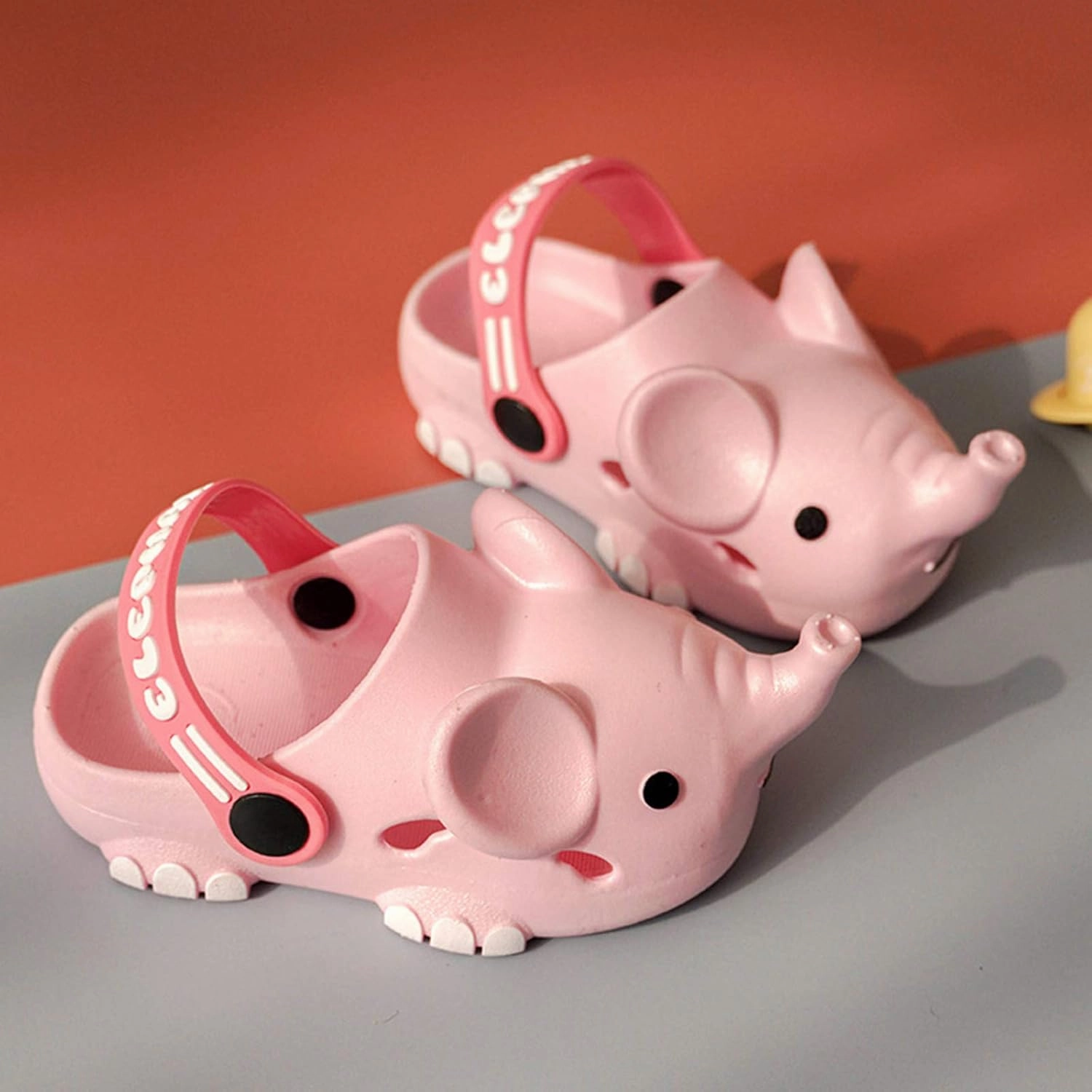 Soccer Cleats Drawing Cute Plush Non-Slip Slippers Girls Toddler Elephant Baby Cartoon Kids Boys Shoes Animal Kids Shoes Slides