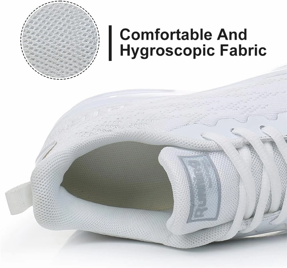 Dannto Women's Lightweight Walking Sneakers Air Cushion Tennis Athletic Running Fashion Sport Shoes for Girls Tribase Reign Training Shoes